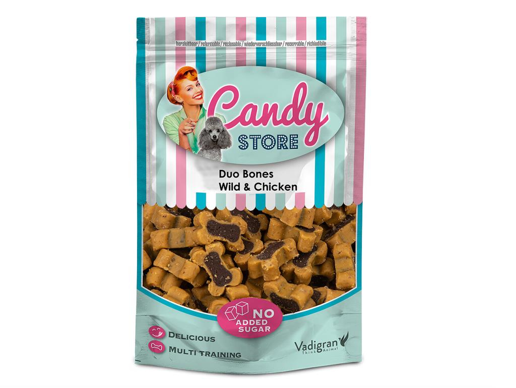 Candy Duo Bones gibier & poulet 180g