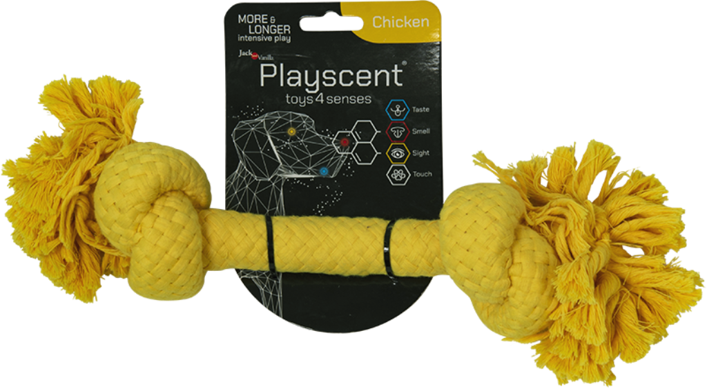 JACK & VANILLA PLAYSCENT CORDE POULET 230G 32CM