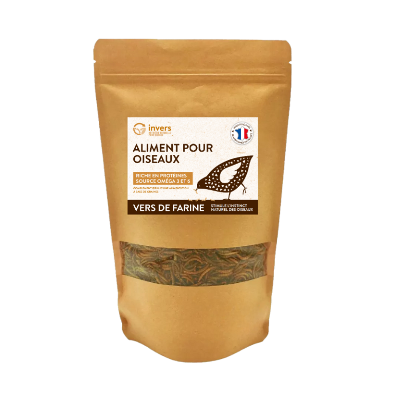 VERS DE FARINE DESHYDRATES 200G