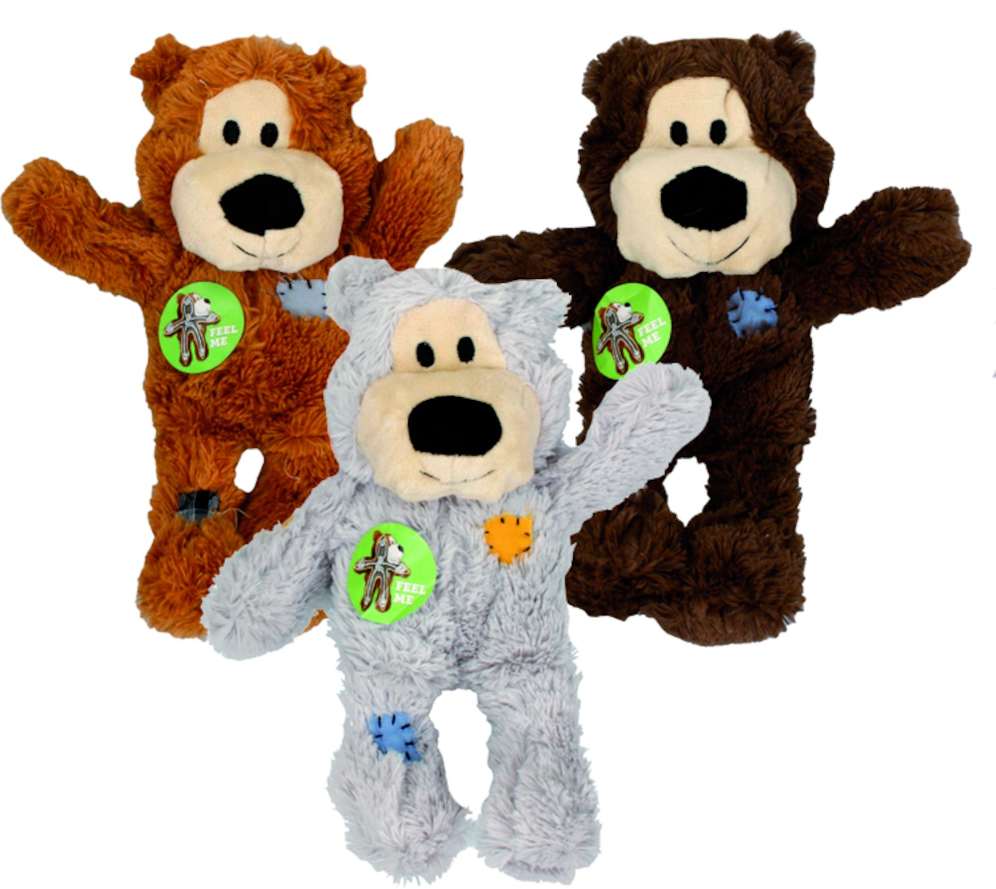 Jouet pour petit chien Kong® Wild Knots Plusieurs couleurs Ours - Extra small