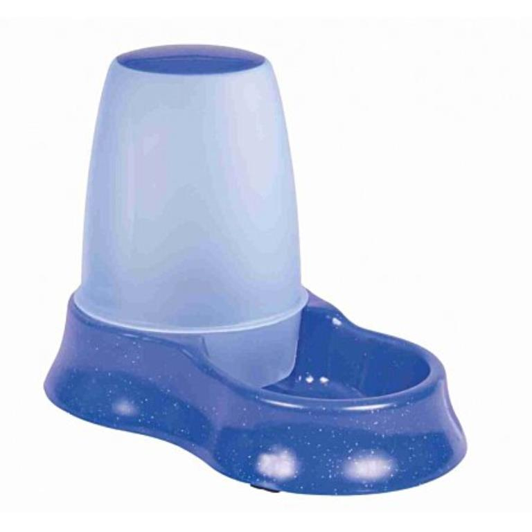 Distributeur d'eau et nourriture, en plastique