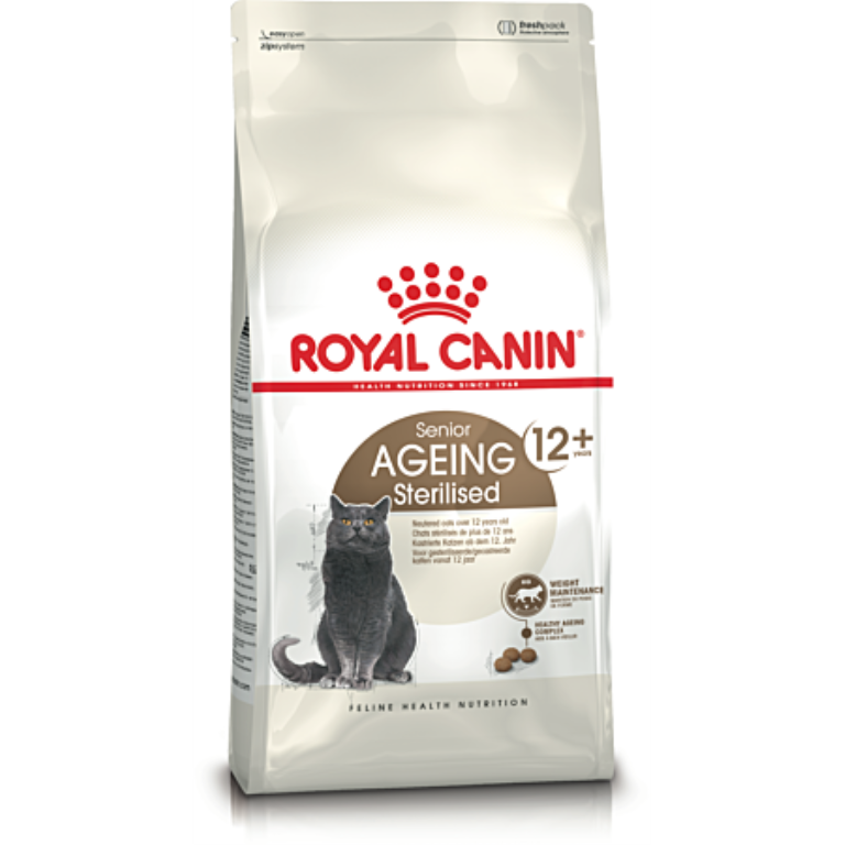 ROYAL CANIN AGEING STERILISED12+ CHAT STERILISE PLUS DE 12 ANS 2KG
