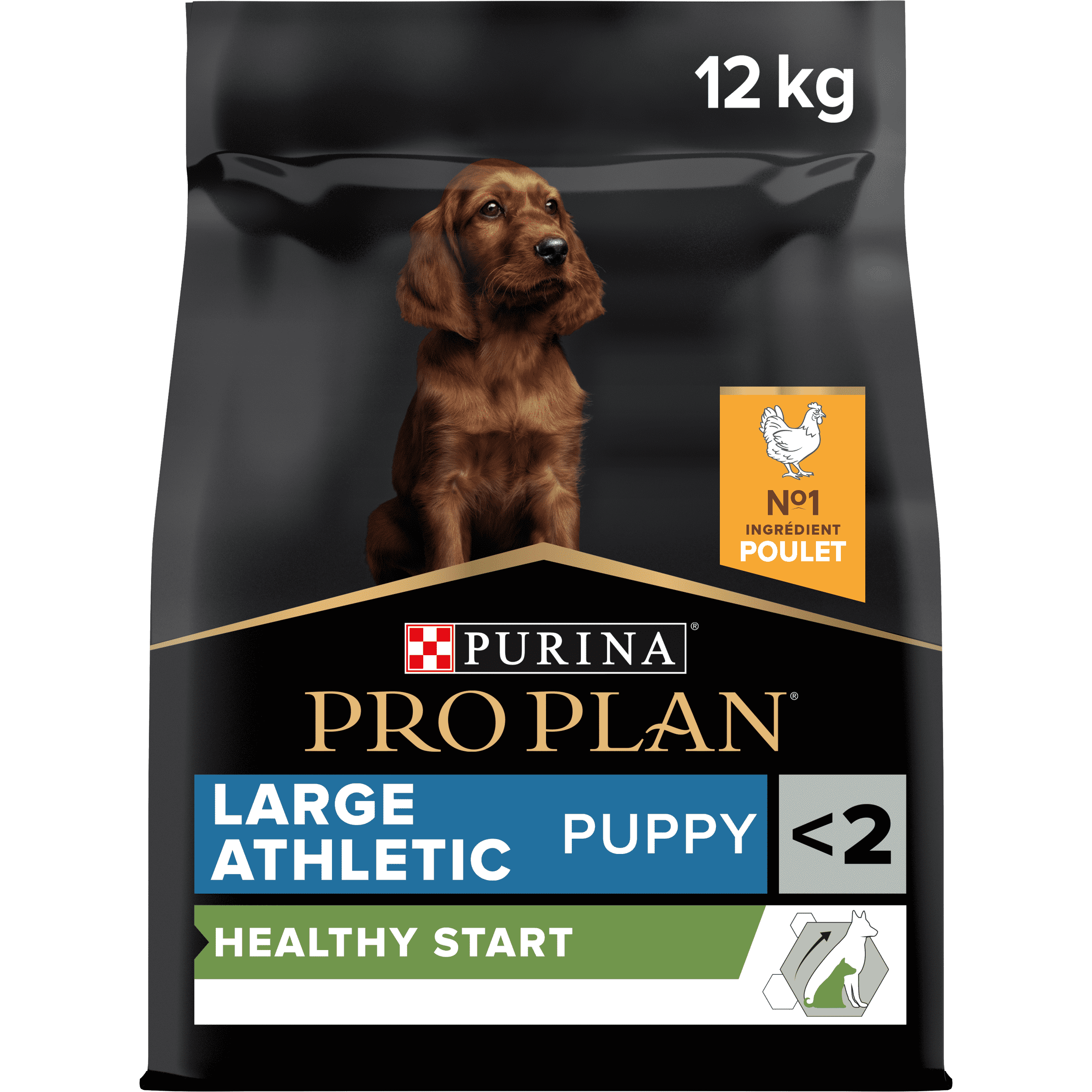 PRO PLAN Chien Large Puppy Athletic Healthy Start Poulet 12KG