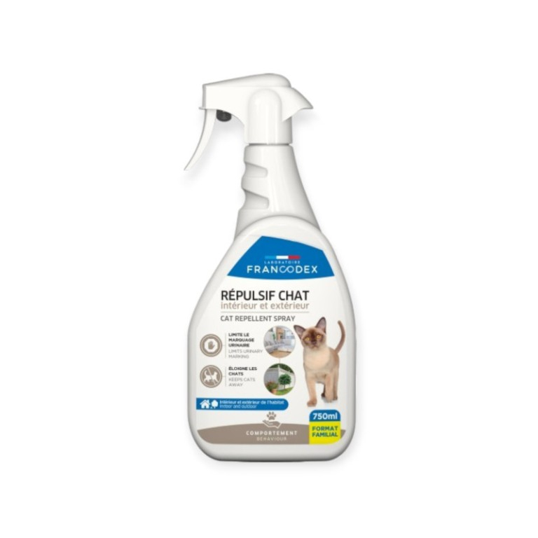 REPULSIF INTERIEUR ET EXTERIEUR CHAT 750ML 