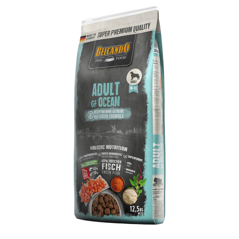 CROQUETTES BELCANDO POUR CHIEN SAVEUR OCEAN - SAC DE 12KG