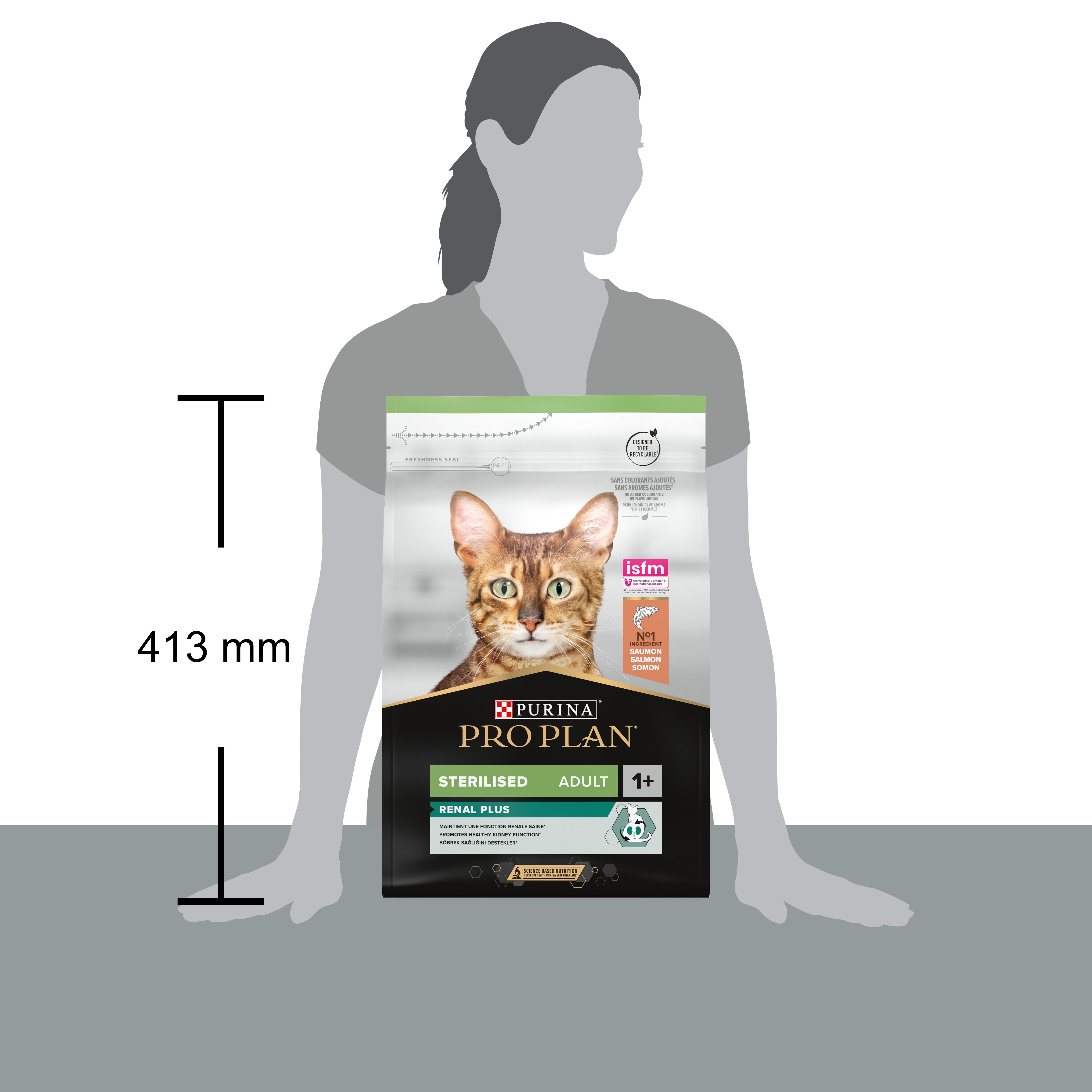 Pro Plan Sterilised Adult RENAL PLUS Saumon 3kg
