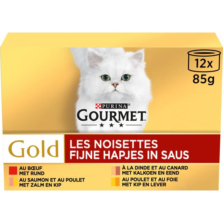GOURMET GOLD NOISETTES 12X85GR