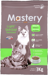 MASTERY CAT AD LIGHT/STERELISED 3KG