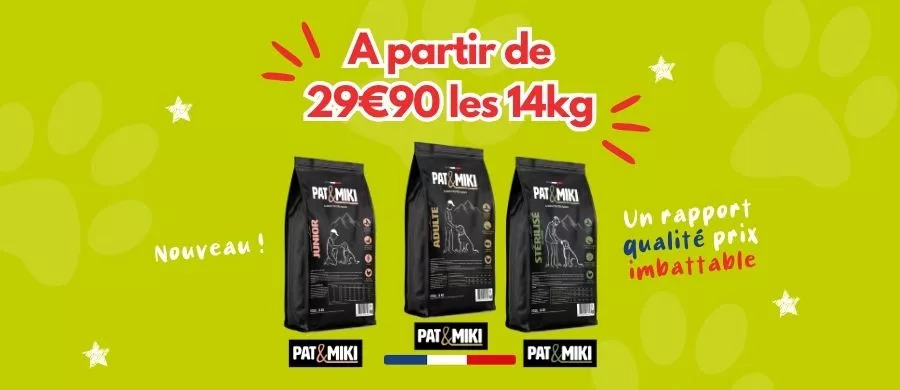 NOUVEAU : découvrez une gamme de croquettes françaises à prix JUSTE en exclusivité chez Cap Animal !